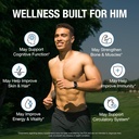 Pure By Nature One-Daily Multivitamin for Men, Immune Support Supplement with Non-GMO Ingredient, Vitamin & Minerals for Energy, 60 Veggie Capsules 5