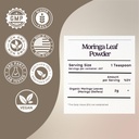 Zen Principle 1 lb. Premium Organic Moringa Oleifera Leaf Powder. USDA Certified Organic. 3