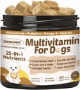 Dog Multivitamin with Probiotics - Dog Vitamins and Supplements - Multivitamin for Dogs with Glucosamine, Omega 3 and Probiotics for Dogs Digestive Health, Immunity, Joint, Hip, Skin and Coat 2