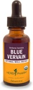 Herb Pharm Certified Organic Vervain Liquid Extract, Blue, 1 Fl Oz 2