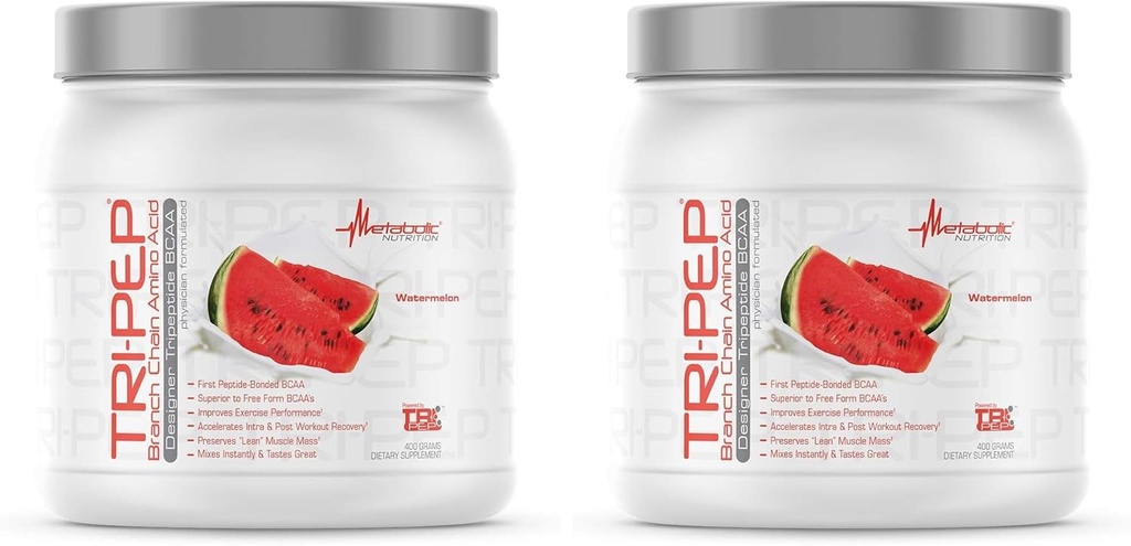 Metabolic Nutrition - TRIPEP - Tri-Peptide Branch Chain Amino Acid, BCAA Powder, Pre Intra Post Workout Supplement, Grape, 400 Grams (40 Servings) 6
