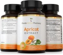 Florida Herbal Pharmacy, Apricot Supplement Capsules 10:1 (360 Capsules) 500 mg per Capsule, 1000 mg Serving (Pack of 3) 5