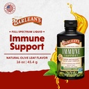 Barlean's Peppermint Olive Leaf Complex Liquid Immune Support Supplement, 95mg Oleuropein Antioxidants, 16 oz 3