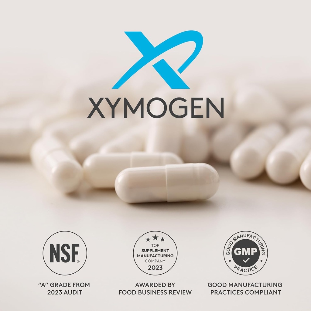XYMOGEN XymoDine Iodine Supplement - High Potency Iodine 12.5 g to Support Healthy Synthesis of Thyroid Hormones (90 Vegetarian Capsules) 6