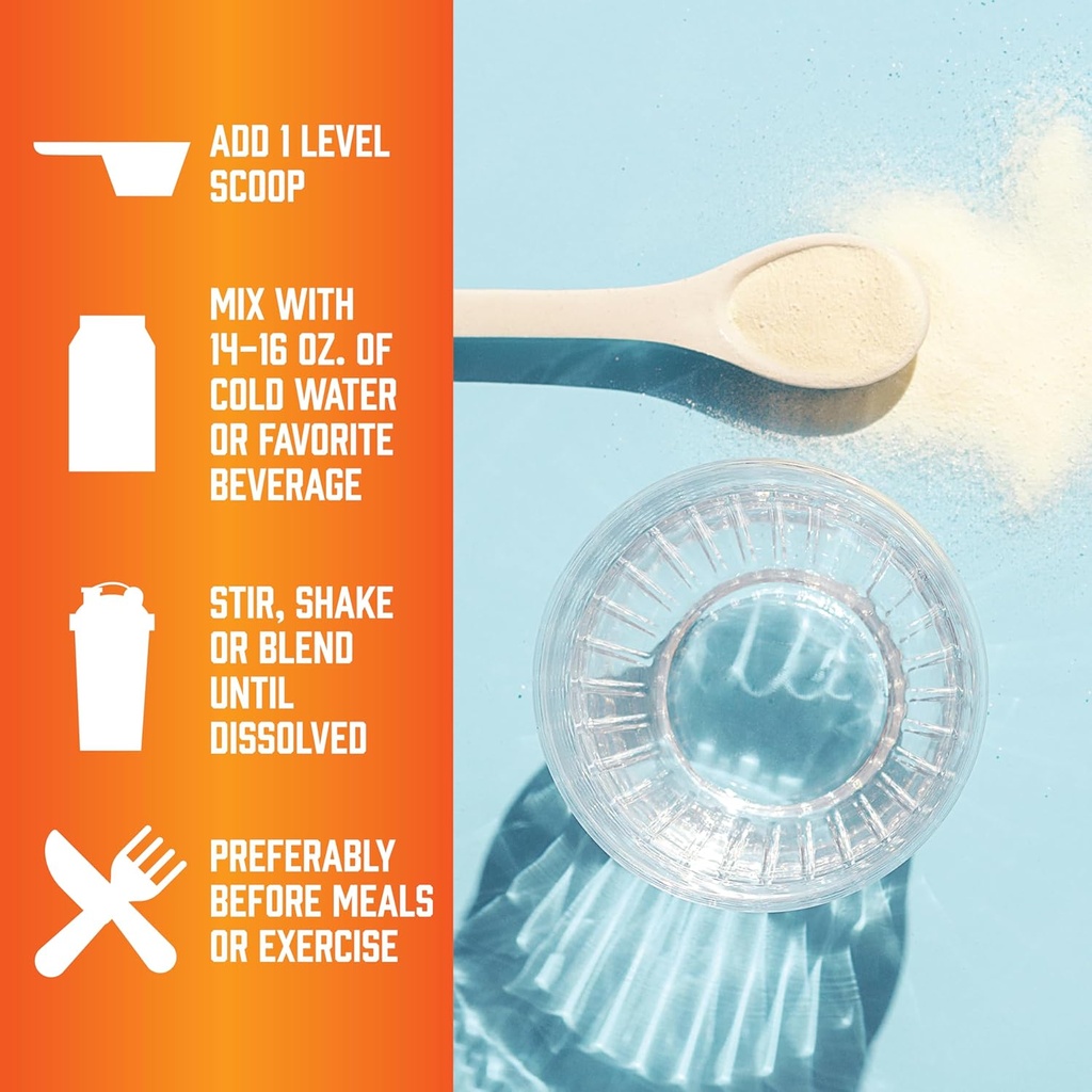 NOW Foods Sports Nutrition, BCAA (Branched Chain Amino Acids) Big 6, Watermelon Flavor, 600 Grams 6