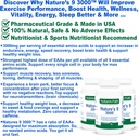 Nature's 9 3000 Essential Amino Acids Supplement, Best EAA Amino Acid Complex All 9 Essential Amino Acid Pills, Vegan Aminos 90 Pill 1 Gram Per Tablet 3