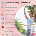 Women's Daily 7 Essentials & Vitamin D3 + K2 Chewables Bundle 3