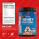 Six Star Whey Protein Powder Plus - Muscle Building & Recovery Formula with Whey Isolate Powder, BCAAs, 30g Protein, Immune Support - Post-Workout Supplement - Kellogg’s Frosted Flakes Flavor, 1.8 lbs 6