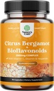 Citrus Bergamot Supplement with Citrus Bioflavonoids - Ultimate Citrus Bioflavonoids Supplement with Citrus Bergamot Extract 1000mg Rutin and Hesperidin for Immunity Support (1 Month) 2