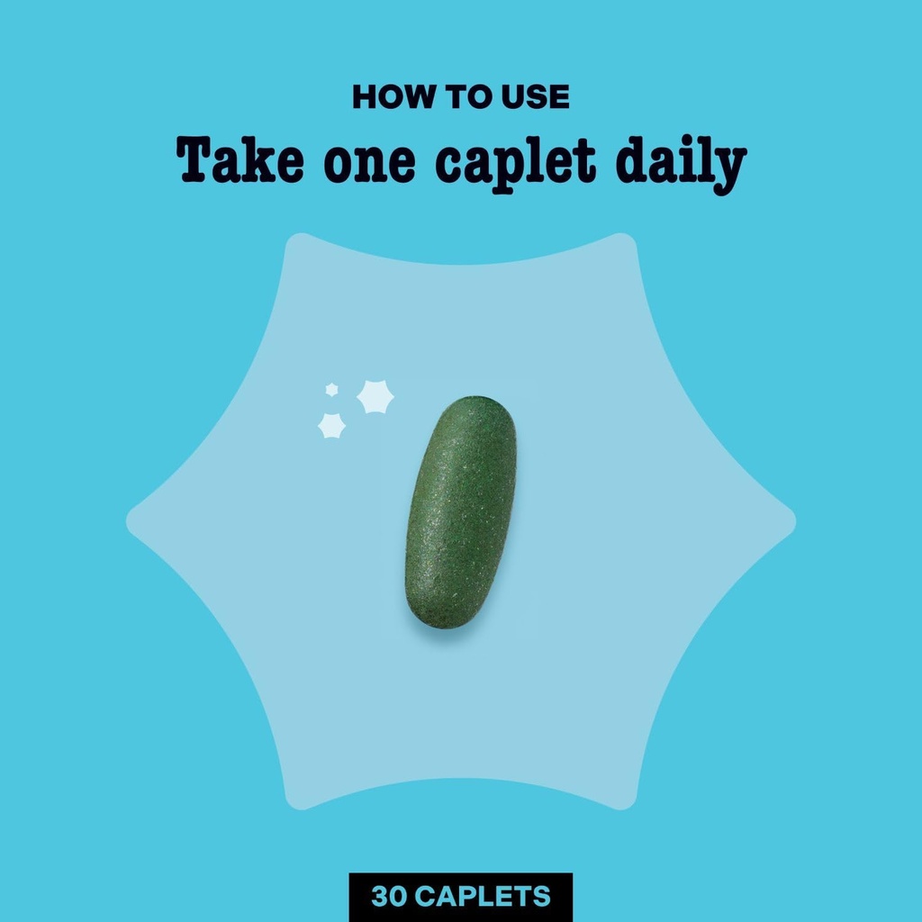 Best Nest Wellness Men's Multi Plus - Daily Multivitamin for Brain & Energy Health Support - Daily Multivitamin for Men - Probiotics & Digestive Enzyme Formula - 30 Caplets 5