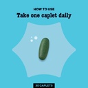 Best Nest Wellness Men's Multi Plus - Daily Multivitamin for Brain & Energy Health Support - Daily Multivitamin for Men - Probiotics & Digestive Enzyme Formula - 30 Caplets 5