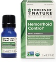 Forces of Nature Hemorrhoid Treatment, Extra Strength 0.37 Fl Oz, Organic Homeopathic Medicine & Essential Oils, Hemorrhoid Relief for Pain, Itching, Swelling, Soreness & Discomfort 2