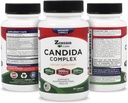 Zenesis Labs Candida Complex Cleanse Detox Caprylic Acid Supplement, Oregano Extract, Probiotics, Enzymes (60 Capsules, 30 Day Supply) 6