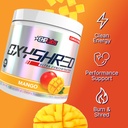 EHP Labs OxyShred Pre Workout Powder - Preworkout Powder with L Glutamine & Acetyl L Carnitine, Energy Boost Drink - Mango, 60 Servings 5