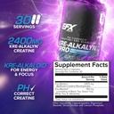 EFX Sports Kre-Alkalyn Pro | pH Correct Creatine Monohydrate Pill Supplement | Muscle Building Pre Workout for Men & Women | 30 Servings, 60 Capsules 4