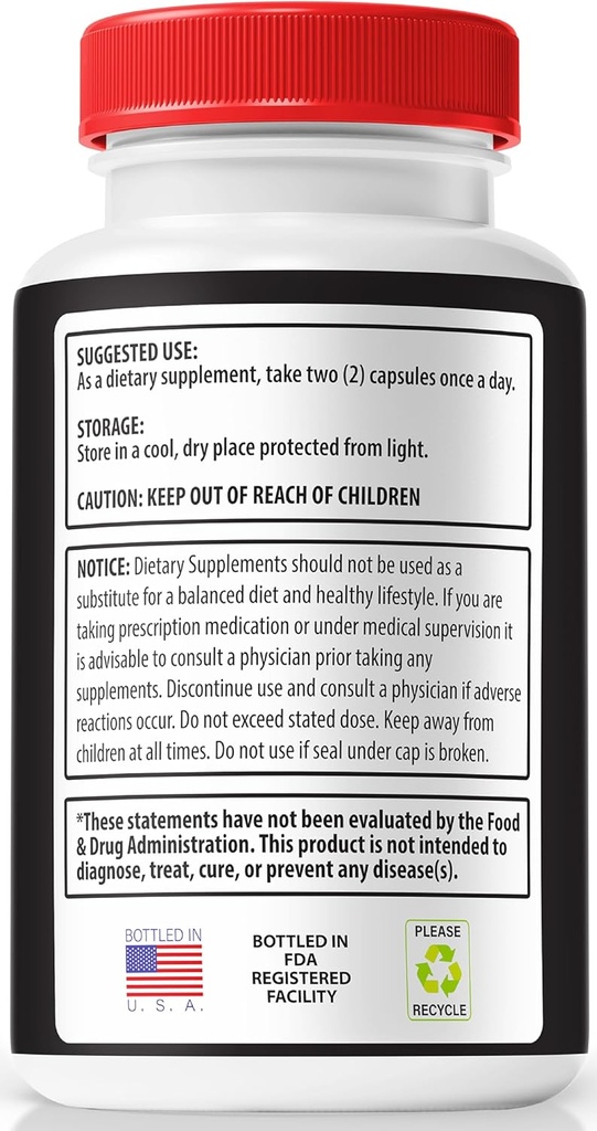 Vital Prime for Men, Official Vital Prime Original Blend, Natural Ingredients to Support Male Performance, Premium Formula for Endurance and Stamina, VitalPrime Complex Review (60 Capsules) 4