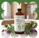 Liver Complete 16oz Support Liquid – Milk Thistle, Chanca Piedra & Dandelion Root – Herbal Cleanse Supplement – Non-GMO, Organic Ingredients 5