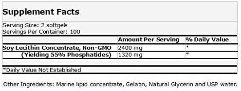 Lecithin King III (200 Softgels) 3