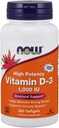 Vitamin D-3 1000 IU (High Potency) - 360 Softgels by NOW 2