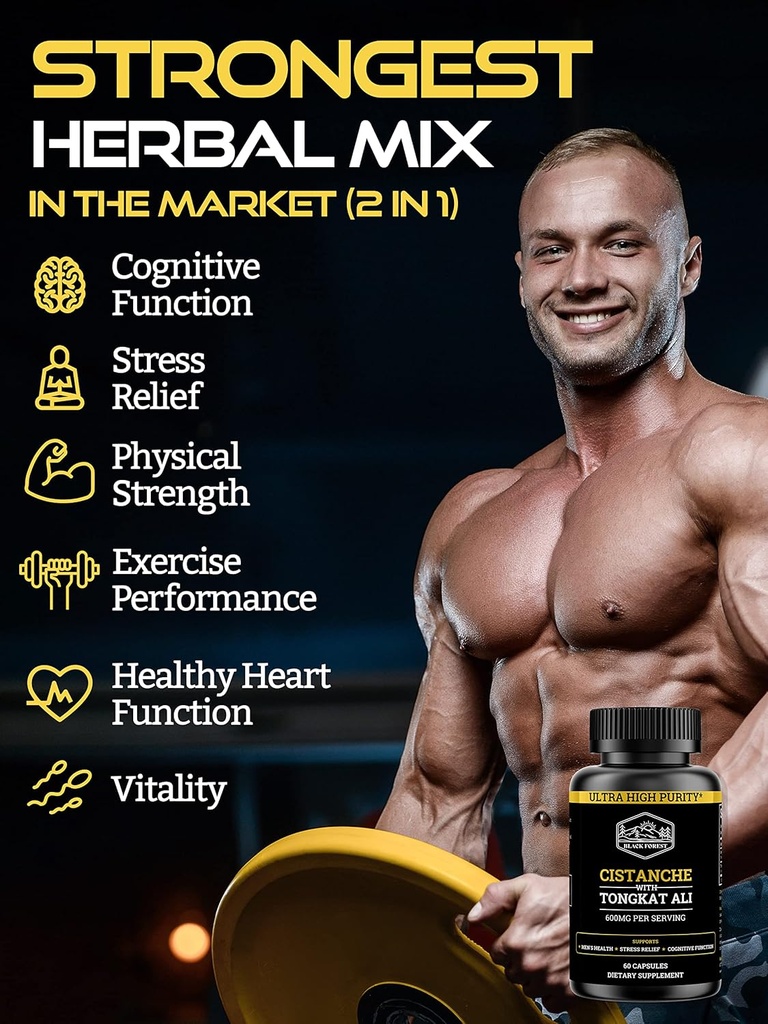 Black Forest Ultimate TESTO Stack Supplements 6