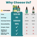 Graviola Soursop Leaf Extract Liquid - Soursop Bitters Liquid, Support Immune, Relax, Liver and Sleep | Non-GMO, Sugar & Gluten Free, Original Flavor, 2 Fl Oz 3