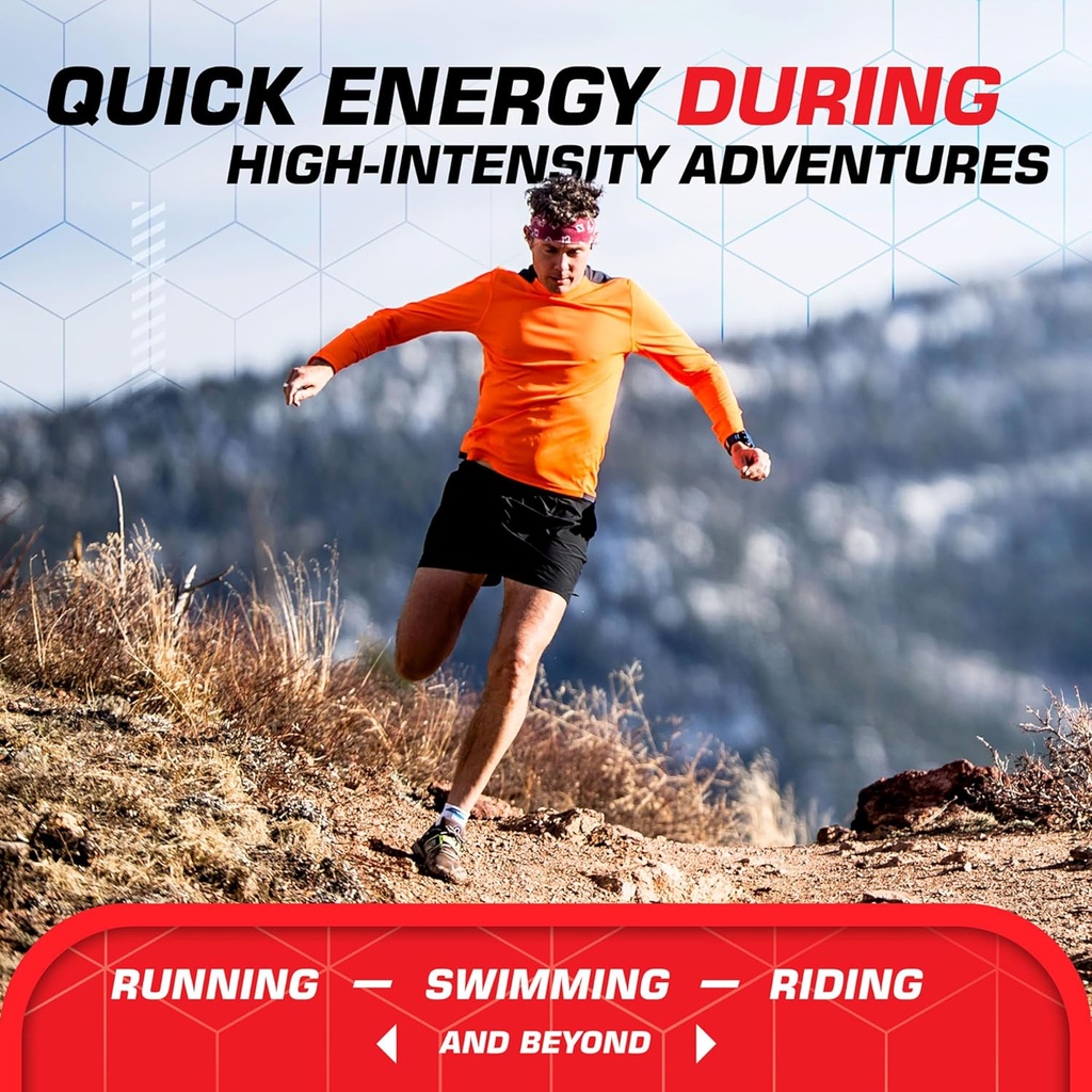 CLIF BLOKS - Orange Flavor with Caffeine - Energy Chews - Non-GMO - Plant Based - Fast Fuel for Cycling and Running - Quick Carbohydrates and Electrolytes - 2.12 oz. (18 Count) 6