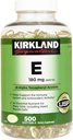 Kirkland Signature Vitamin E 180mg, 500 Softgels (2 Pack) 2