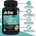 Colon Cleanser Detox & Kidney Cleanse - 15 Day Colon Cleanse Pills with Ginger & Kidney Detox Support Supplement Cranberry - Bowel Movement Supplements for Intestinal Stomach Bloating Gut & Kidneys 3