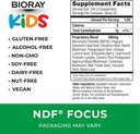 BIORAY Kids NDF Focus, Citrus - 2 fl oz - Supports Cognitive Function, Enhances Clarity & Promotes Steady Energy Levels - Non-GMO, Vegetarian, Gluten Free - 1-2 Month Supply 3