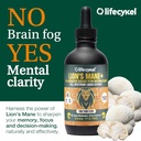 Life Cykel - Lion's Mane Mushroom Extract with Kakadu Plum - Brain Booster Nootropic for Memory, Focus & REM Sleep - Non-GMO, Organic Mushroom Tincture - 4 Fl Oz (60 Servings) 3