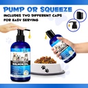 Alaskan Salmon Oil for Dogs & Cats (8.8 oz) - Pure Omega 3 Fish Oil with Omega 6 Fatty Acids, EPA & DHA - Anti-inflammation for Dogs Skin and Coat - Natural Pet Joint, Immune, Brian & Heart Supplement 4