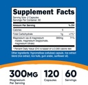 Nutricost Triple Magnesium Complex (300mg, 120 Capsules) - from Di-Magnesium Malate, Bisglycinate and Citrate, 60 Servings 3