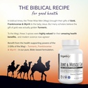 Organixx Joint & Muscle Care Organic Turmeric Supplement, 3-in-1 Frankincense, Turmeric and Myrrh Joint Health & Joint Support Supplement Body Care Capsules, Supports Swelling, Tension, 60 Capsules 6