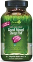 Irwin Naturals Good Mood Sleep PM - 54 Liquid Soft-Gels - with Melatonin and L-Theanine for Rest & Relaxation - 18 Total Servings 2