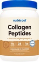 Nutricost Collagen Peptides Powder (Chocolate Peanut Butter Flavored) 1 LB - Grass-Fed Collagen Hydrolysate, Gluten-Free 2