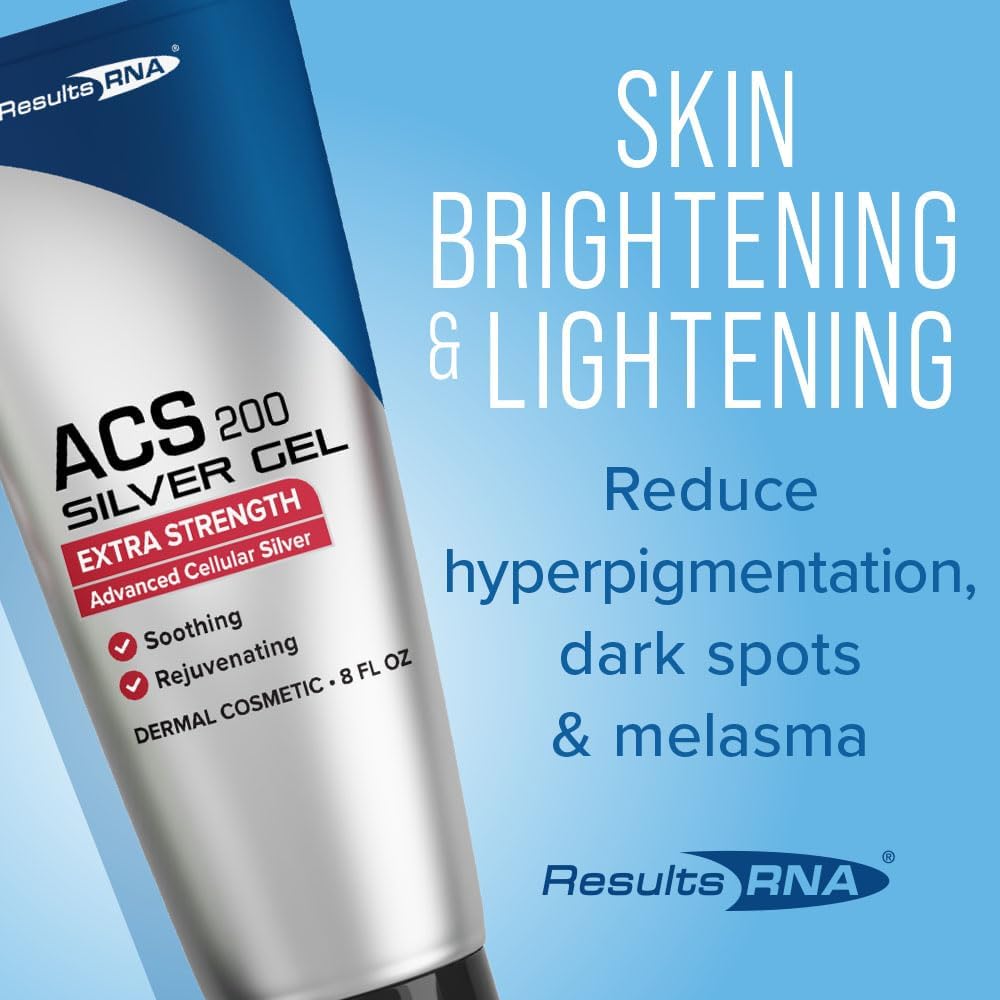 Results RNA - ACS 200 Silver-Glutathione Gel – Advanced Cellular Colloidal Silver Gel for Wound Care & Superior Dermal Healing. Clinically Proven. Recommended by Doctors Worldwide (8 oz) 6