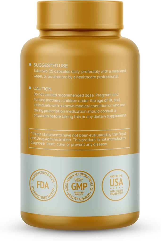 Organic Sea Moss Organic Bladderwrack Organic Burdock 120ct 60 Serving 2 Month Supple Vegetable Capsules 4