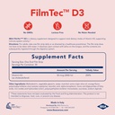 Ibsa FilmTec D3 - Dietary Supplement – 2000 IU Vitamin D3-30 Oral Dissolving Films for Immediate Release and Tolerability - Gluten-Free, Lactose-Free, Sugar-Free, Non-GMO 6