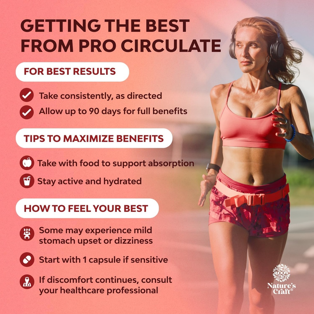 Vein Support Supplements Leg and Veins - Full Body Circulation Supplement for Spider & Varicose Veins and Improved Flow with Horse Chestnut Extract & Flavonoids - Vegan Non-GMO Mini Caps (2 Month) 5