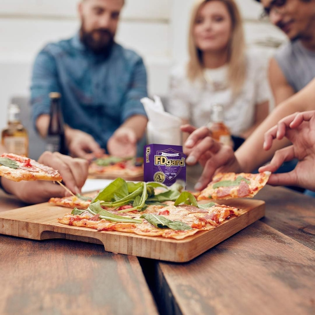 FDgard® for Functional Dyspepsia (Recurring Indigestion) Symptoms Including, Abdominal Discomfort, Difficulty Finishing a Meal, Bloating, Nausea, 36 Capsules 3