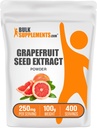 BulkSupplements.com Grapefruit Seed Extract Powder - Grapefruit Seed Supplements, Antioxidant Source - Herbal Supplement, Gluten Free, 250mg per Serving, 1kg (2.2 lbs) (Pack of 1) 2