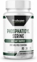 Probase Nutrition Phosphatidylserine 300mg Supplement Brain Health and Memory Support Non-GMO Gluten Free 120 Capsules Phosphatidyl Serine Complex 2