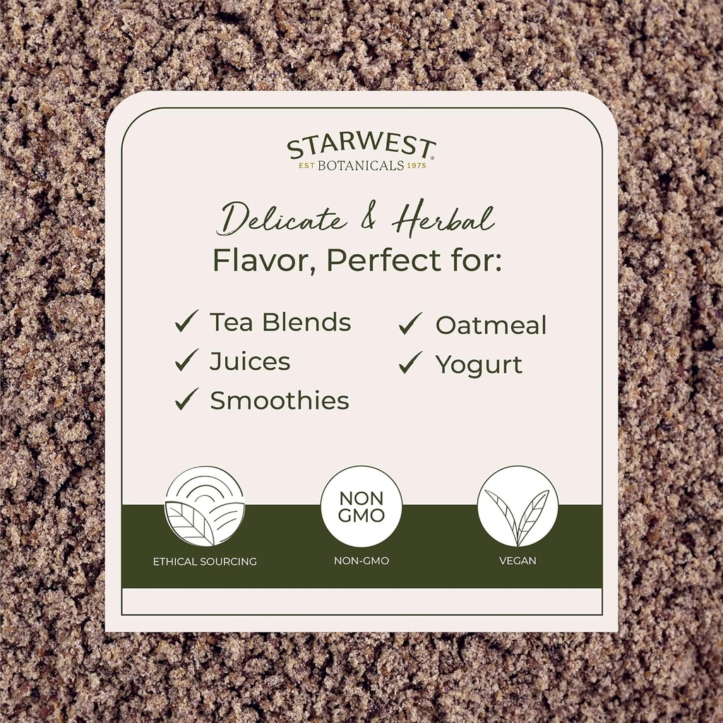 Starwest Botanicals Organic Milk Thistle Seed Powder - Ground Milk Thistle for Tea & Cooking, Mix in Juice, Add to Smoothies, Oatmeal, & Yogurt, Certified Kosher, Non-GMO - Bulk 1 lb Bag 4