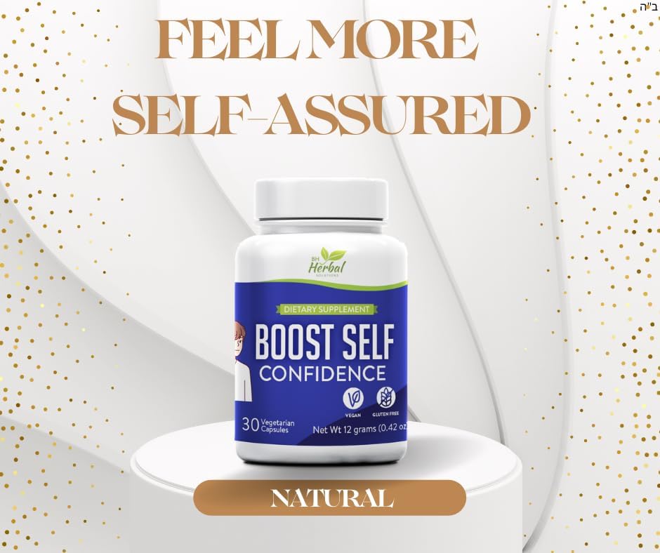 Boost Self Confidence Herbal Supplement - Adults and Teens - Boost Concentration, Enhance Focus - 100% Natural Herbal Supplement 3