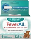 4 Pack FEVERAL JR. ACETAMINOPHEN 325MG Suppository 6CT 3