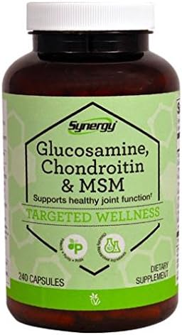 Vitacost Synergy Glucosamine Chondroitin and MSM 240 Capsules 2
