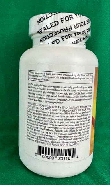 DHEA for Women Synergized in Vegetarian Capsules, 60 Count, Hormonal Balance, Includes 15 mg DHEA, 50 mg Alpha-Lipoic Acid, 50mg Chaste Tree Berry and 75 mg DIM Diindolylmethane 4