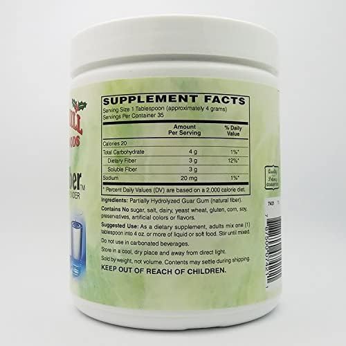 Holly Hill Health Foods, Clear Fiber Powder, 5 Ounce 4