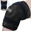 REVIX 20"の不快な減少のためのXML再使用可能な氷の膝の覆い、Knee、背部、肩の弛緩およびポストワークアウトの回復、柔らかいプラシ天のライニングの冷たいパックのための余分大きい冷たい療法のゲルのパック