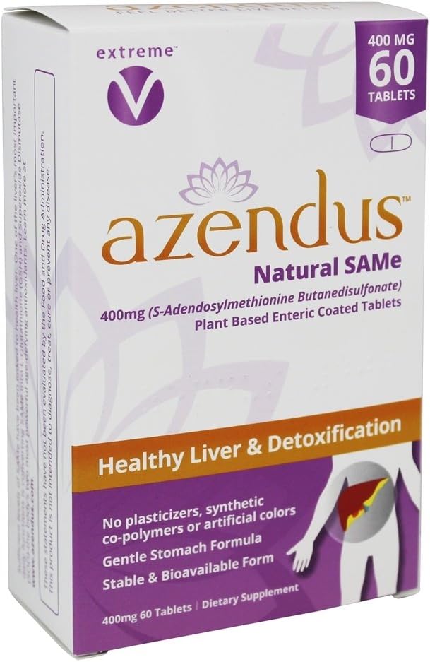 肝臓の健康60の計算、400mg、1の推薦された形態、純粋、自然で、安定した、薬剤の等級のためのAzendusの自然なSAM-e同じ、速い吸収